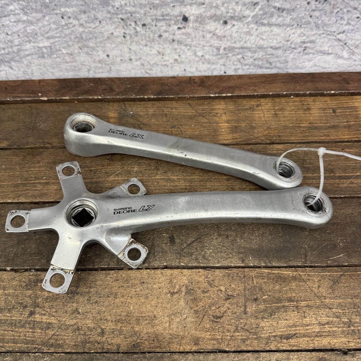 Vintage Shimano Deore LX FC-M563 Crank Arms 175mm 94 BCD Square