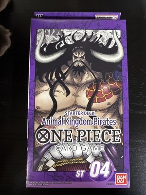 one piece tcg starter deck 4 FULL Animal Kingdom Pirates Decklist Revealed (ST-04) - Every Card! (One News) 004) from the Animal Kingdom Pirates set. Super Pre-Release Starter Decks 1-4