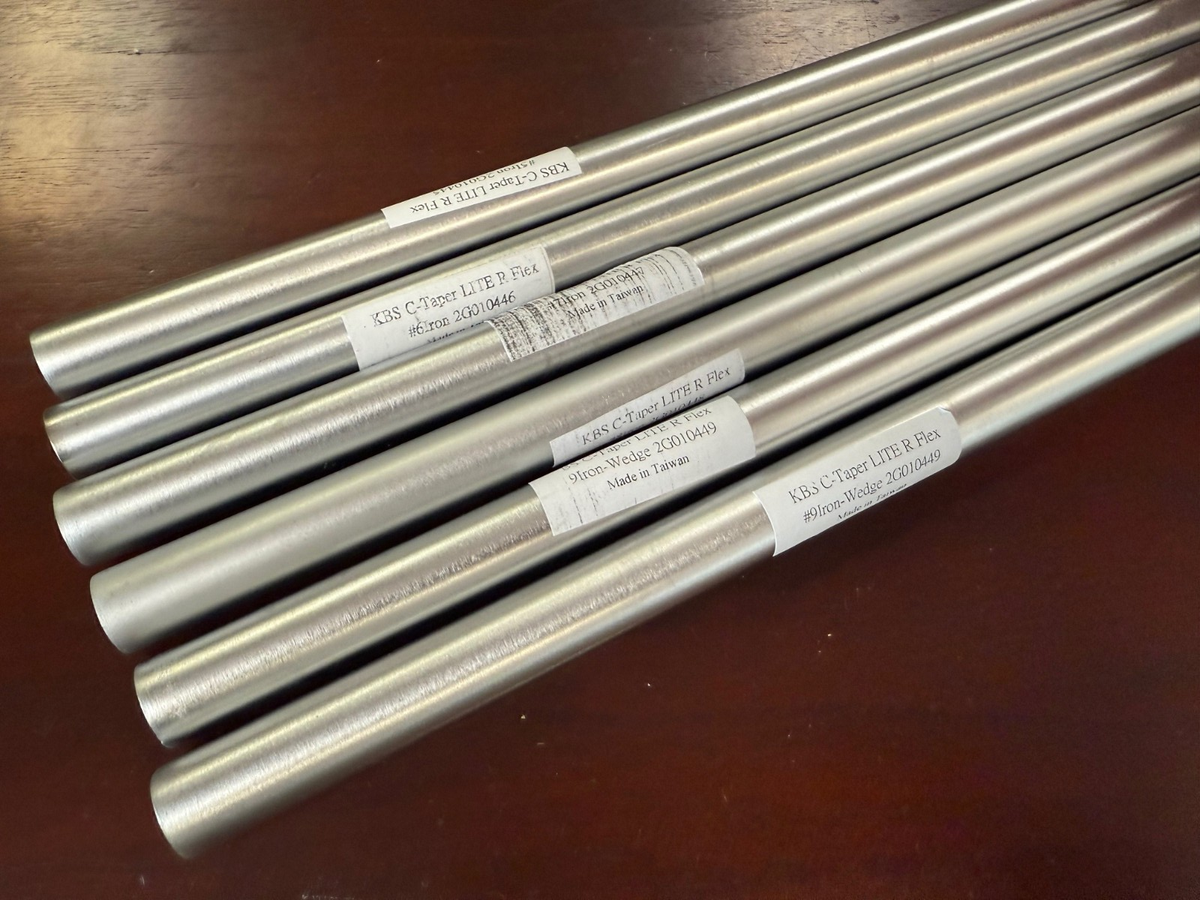 KBS C-TAPER LITE(105) 5～P 6本セット KBS C-TAPER LITE アイアン用シャフト 【＃5〜W】6本セット