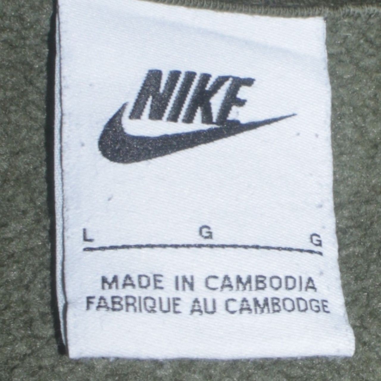 Nike Green Sweatshirt Mens L image 6