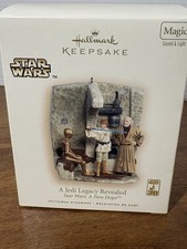 A Jedi Legacy Revealed 2007 STAR WARS HALLMARK Keepsake Ornament MIB NEW
