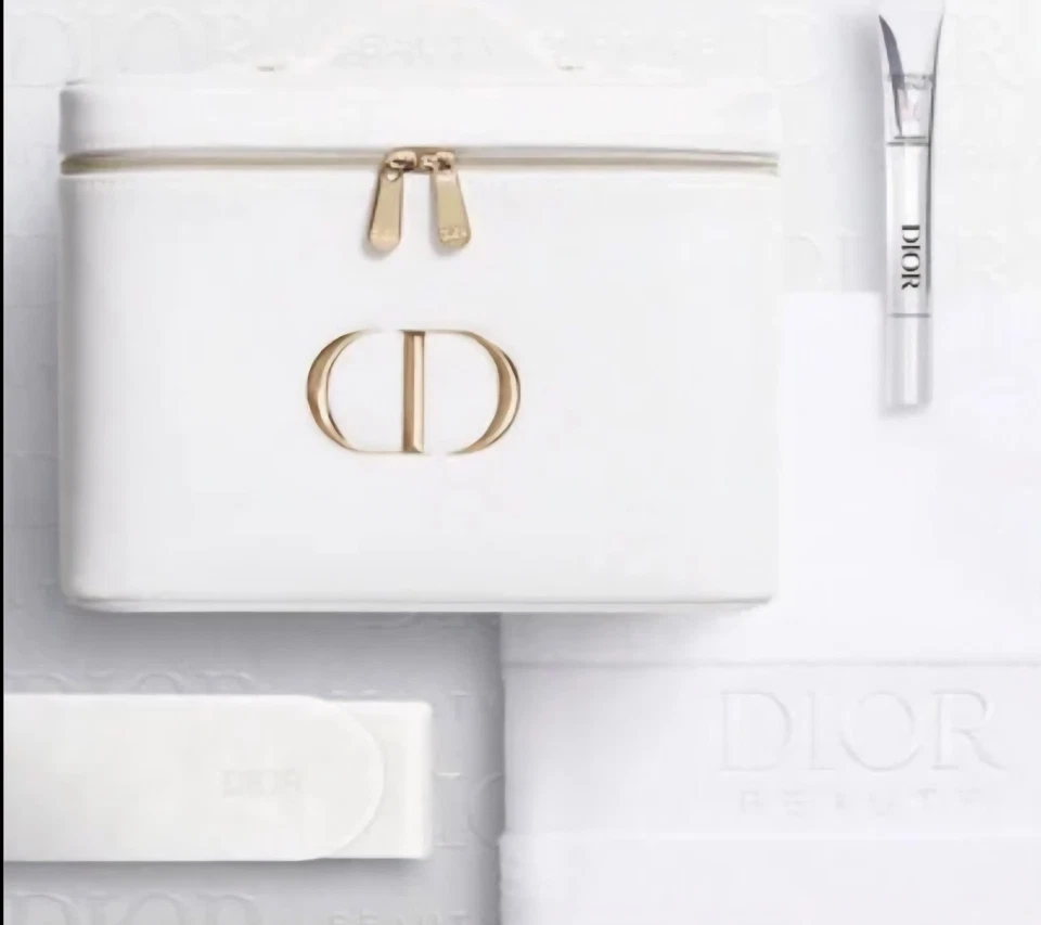 DIOR Gift set Train Case, Towel, Hairband, Hyalushot Wrinkle Corrector-NIB - Image 4 of 4