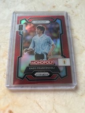 2026 Prizm Monopoly FIFA World Cup Soccer Enzo Francescoli #69 Uruguay RED