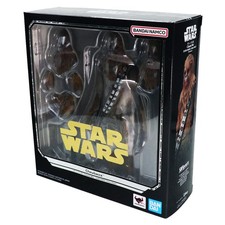 Star Wars A New Hope Chewbacca Classic Ver. 6.7in Figure S.H.Figuarts Bandai NIB
