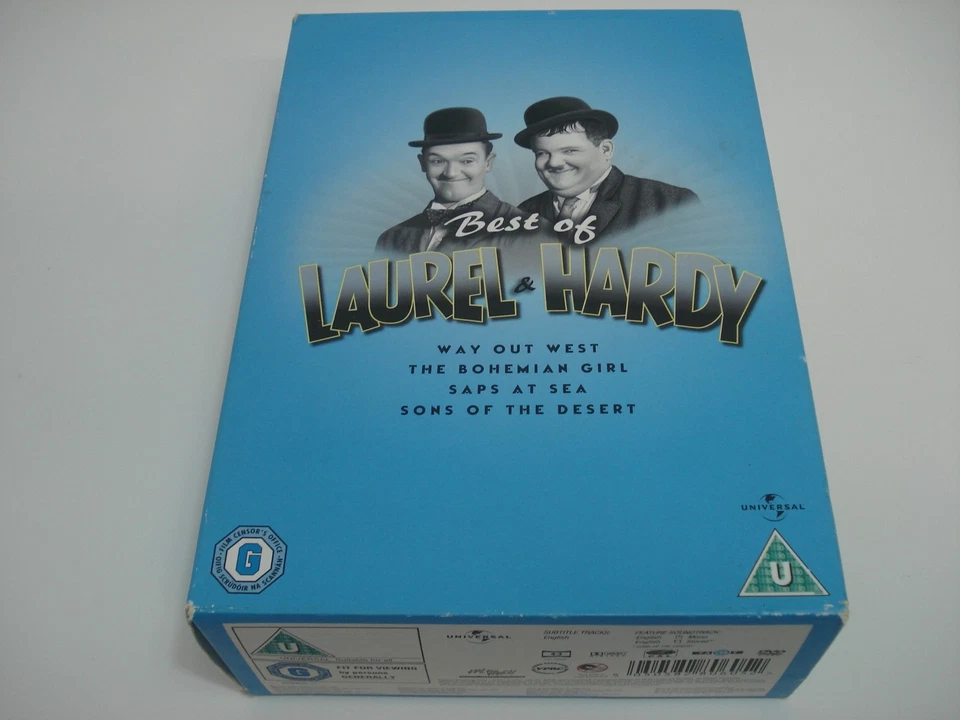 Laurel & Hardy comedy dvds black & white free P & P - Image 3 of 4