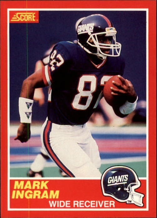1989 Score Football (201-330) - You Pick - FREE SHIPPING 5+ Cards NM