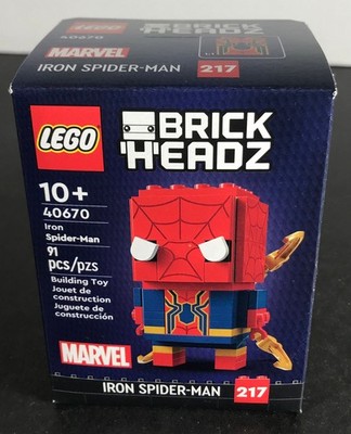 LEGO Brickheadz #217 IRON SPIDER-MAN 40670 Avengers Marvel Super