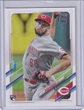 2021 Topps Update Ryan Hendrix Rookie Cincinnati Reds #US37