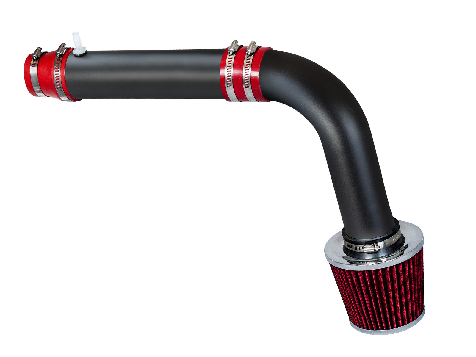 BCP RW RED For 2012-2015 Kia Rio Accent 1.6L GDi Cold Air Intake Kit + Filter