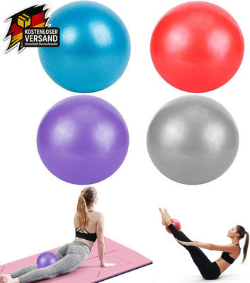 Gymnastikball 25cm Klein anti Burst Sitzball Pilates Yoga Ball für Core-Training