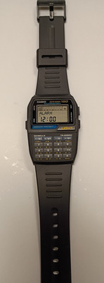 Casio  Vintage  DBC-150 Calculator Watch Databank Retro Digital Watch