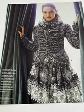 Fitted Jacket Women's Size Knitting Pattern Magazine Pages