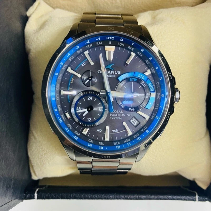 Casio OCEANUS OCEANUS OCW-G1000-1AJF Full Metal GPS Hybrid Solar Body-Only