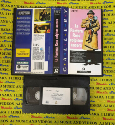 VHS Film DER ROSA PANTHER SCHLÄGT NOCH Christopher Plummer 1990 (F25) keine DVD*
