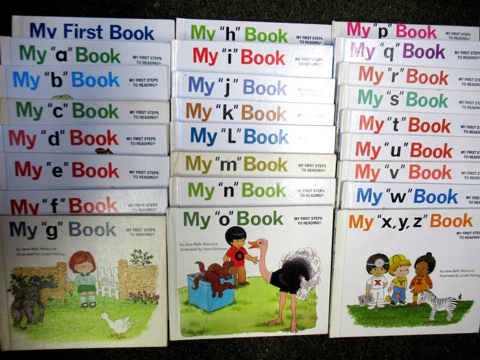 My First Steps To Reading COMPLETE 25 Book Set A to Z Alphabet MONCURE - Image 2 of 2