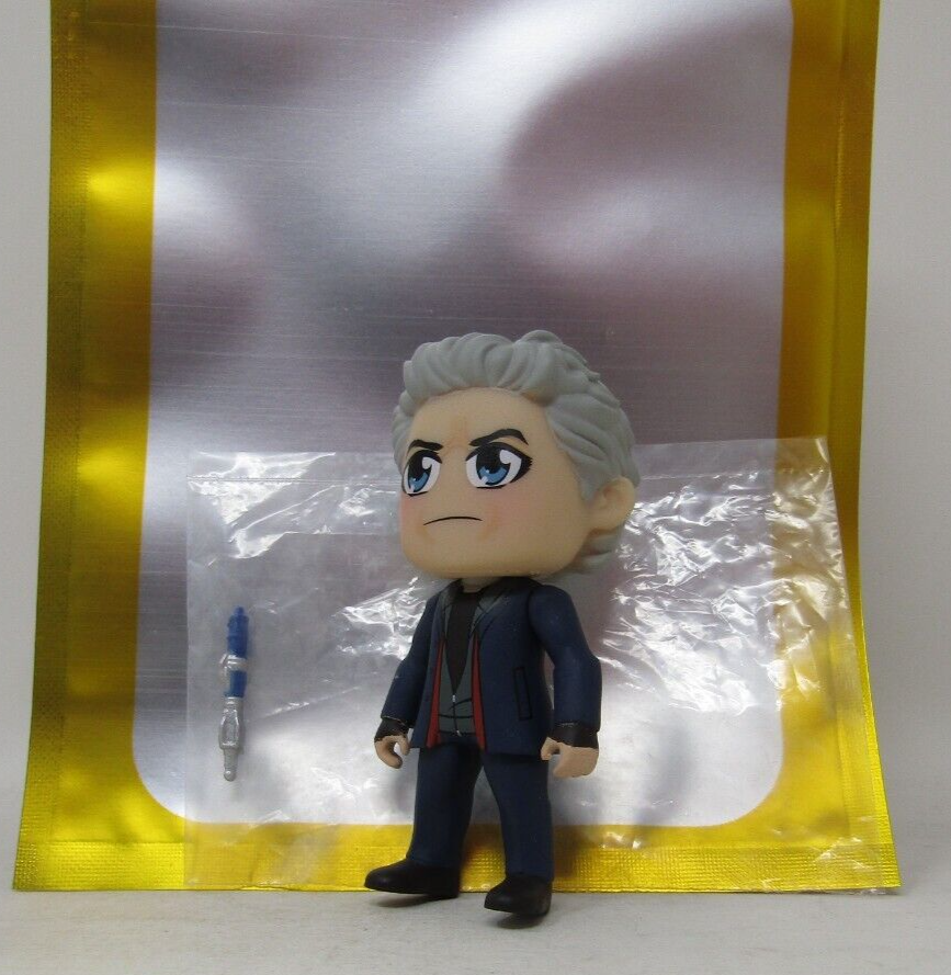 DR WHO TITANS VINYL KAWAII FIGURE 3" AS IN PHOTO SEALED GOLD FOIL BAG