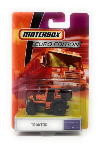 Matchbox Superfast Traktor Tractor orange. Euro Edition 2008 - Picture 1 of 1