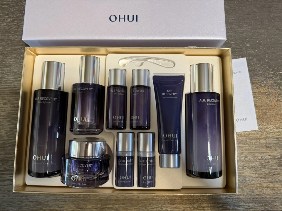 O HUI Age Recovery 4 Pcs Special Set Anti Wrinkle Cream Emulsion Toner K-Beauty - Image 3 of 4