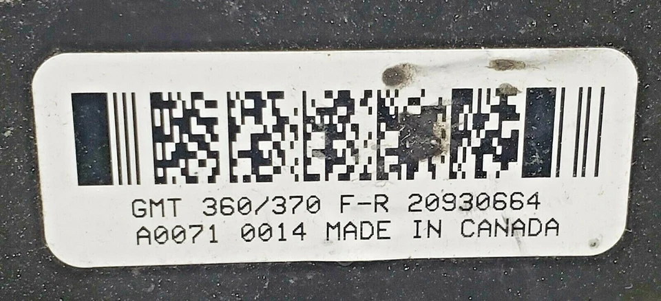 GMC Yukon Denali 2000-2006 regulador de ventana delantera derecha con motor 20930664 OEM Foto 4 de 4