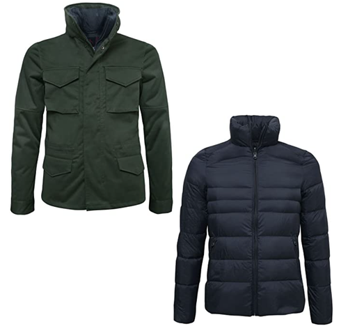 Kappa Jacket Men's 2 In 1 Inner \u0026 Outer 