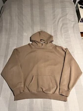 Fear Of God Essentials Pullover Hoodie Harvest Size XL