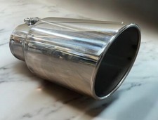 Chevy Duramax 6.6l 4 In X 6 Out X 12 Long Polished Stainless Exhaust Tip