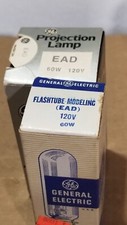 Lot of 2 - EAD 120v 60w Photo Projection Light Bulb Projector Lamp