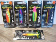 5 Gibbs Delta 4.25" Stinger Stingray Spoons - Trolling Fishing Lure - Lot #20