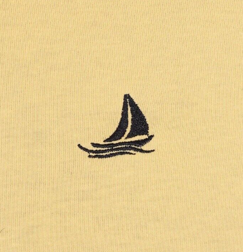BNWOT Blu Apparel Long Sleeve Yellow Polo Shirt Casual Golf T-Shirt Top, Size L - Picture 3 of 7