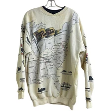Vintage Civil War Sweatshirt By Art Unlimited XL
