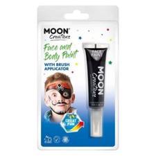 Moon Creations Face and Body Paint with Brush Applicator Choice Of 15 Colours 15