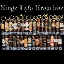 Handmade Cigar Band Keychain 