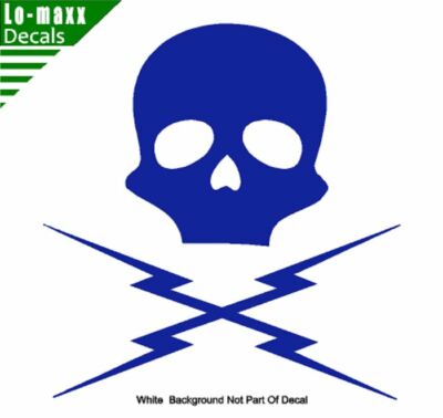 Death Proof Various Sizes & Colors Durable High Performance Die Cut Vinyl Decal