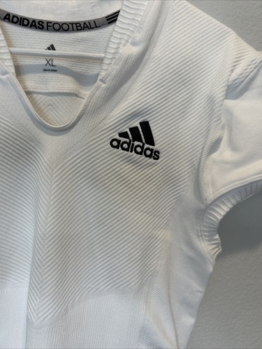 Adidas Primeknit A1 Fußball Trikot XLarge Herren Triple Weiß Brandneu DQ3446 - Bild 3 von 6