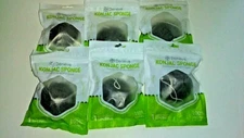 6 Konjac Natural Face Deneve Exfoliating Facial Makeup Sponge Charcoal NEW
