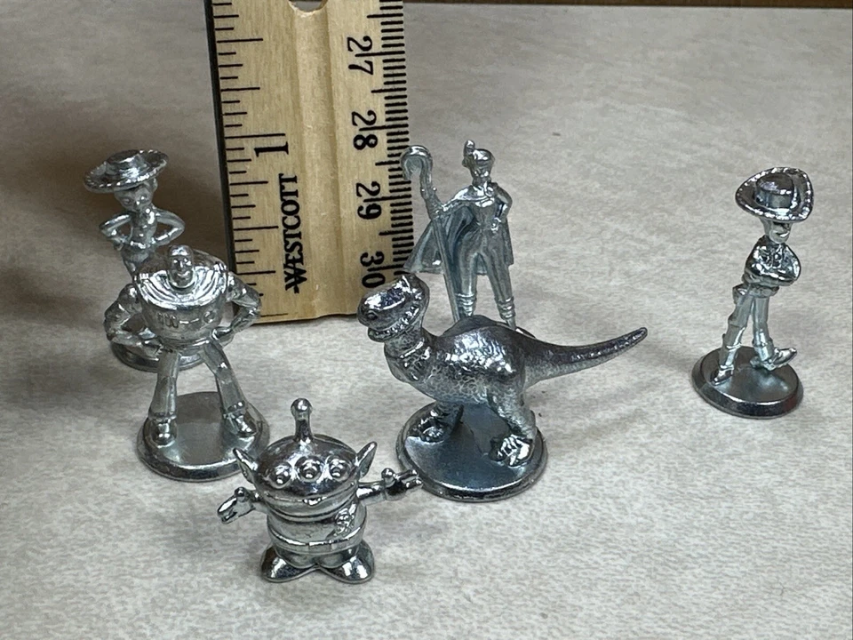 2018 Monopoly Toy Story Game Replacement Pieces Set Token Pawn Mover Lot Disney - Image 2 of 4