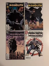 The Monolith #1-12 DC Comics 2004 10 Comic Book Lot Near Complete Series !!