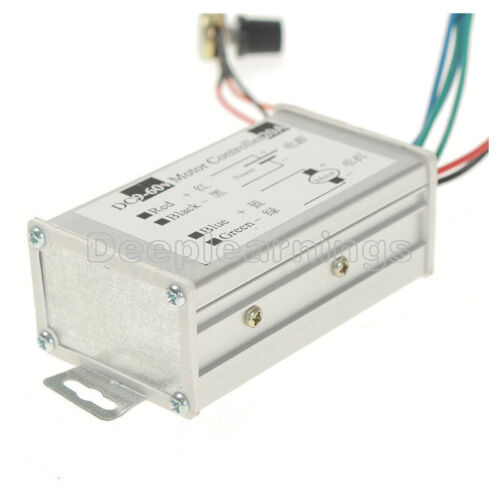 12V 24V 20A Max PWM DC Motor Stepless Variable Speed Controller 25kHz Switch New - Picture 7 of 13
