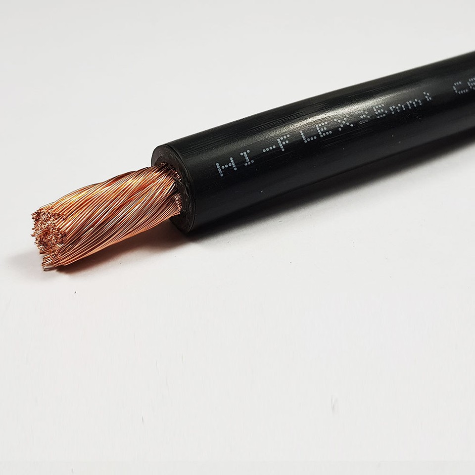 35mm2 Red Flexible PVC Battery Welding Cable 240 A Amps 1M 1 M Length Car Auto - Foto 5