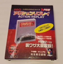 Pro Action Replay Japanese PS Sony PlayStation New Datel Karat Cheat Codes