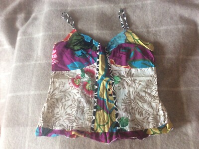 101 Idees Trägershirt Gr. L Boho Ibiza Top!