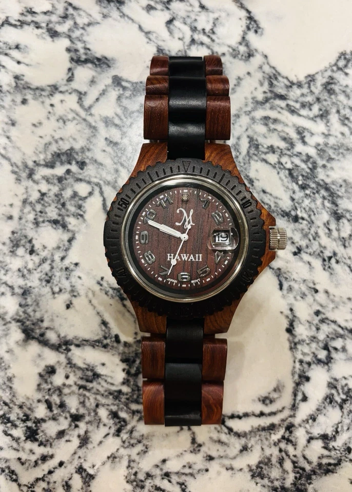 Reloj de madera Martin and MacArthur Koa Foto 2 de 4