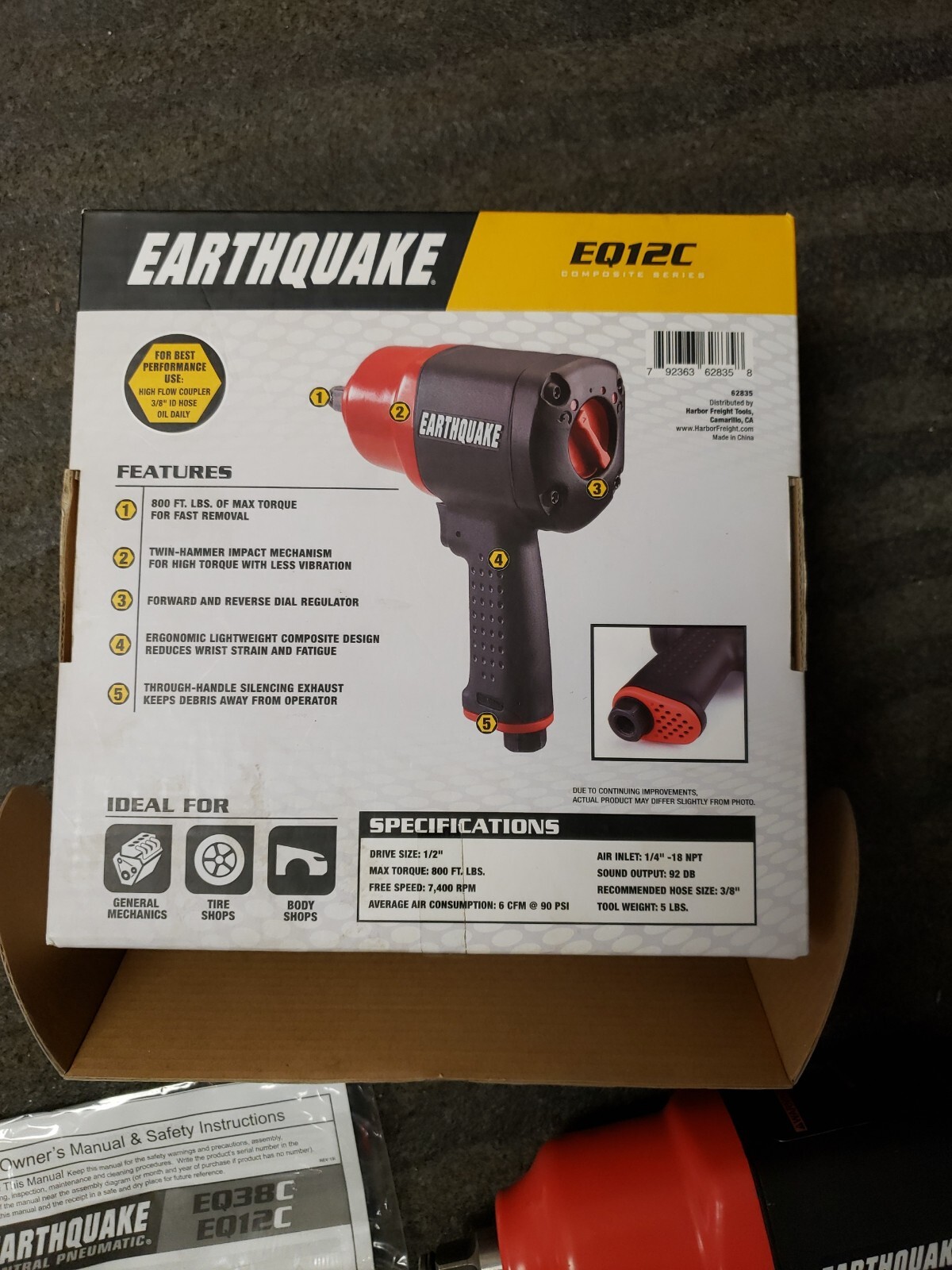 Earthquake Tm In Platinum 36 - w8byht1