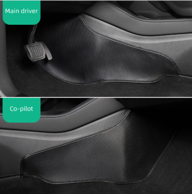 For Tesla Model 3 Y Central Control Anti Kick Pad Protector Foot Pad Accessories