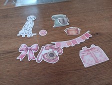 6X PAPER DIE CUTS FOR SCRAPBOOKING/JOURNALS MIXED PD142 