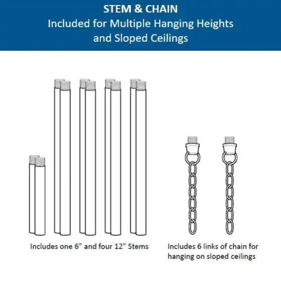 Pingente foyer de níquel polido Progress Lighting Caress 1 luz P3946-104 - Imagem 2 de 4