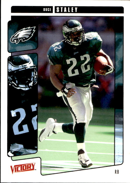 2001 Upper Deck Victory Duce Staley 255 Philadelphia Eagles