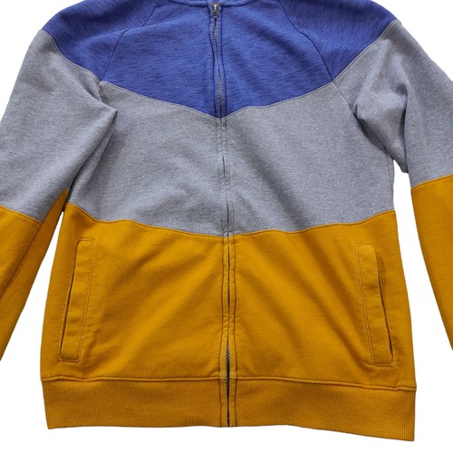 Cat & Jack hoodie sweatshirt Boy XL (16) knit/full zip/long sleeve/pockets - Picture 2 of 9