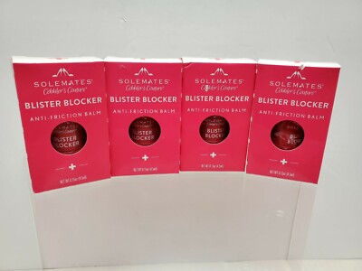 4--Solemates Blister Blocker Anti-friction Balms .15 oz each