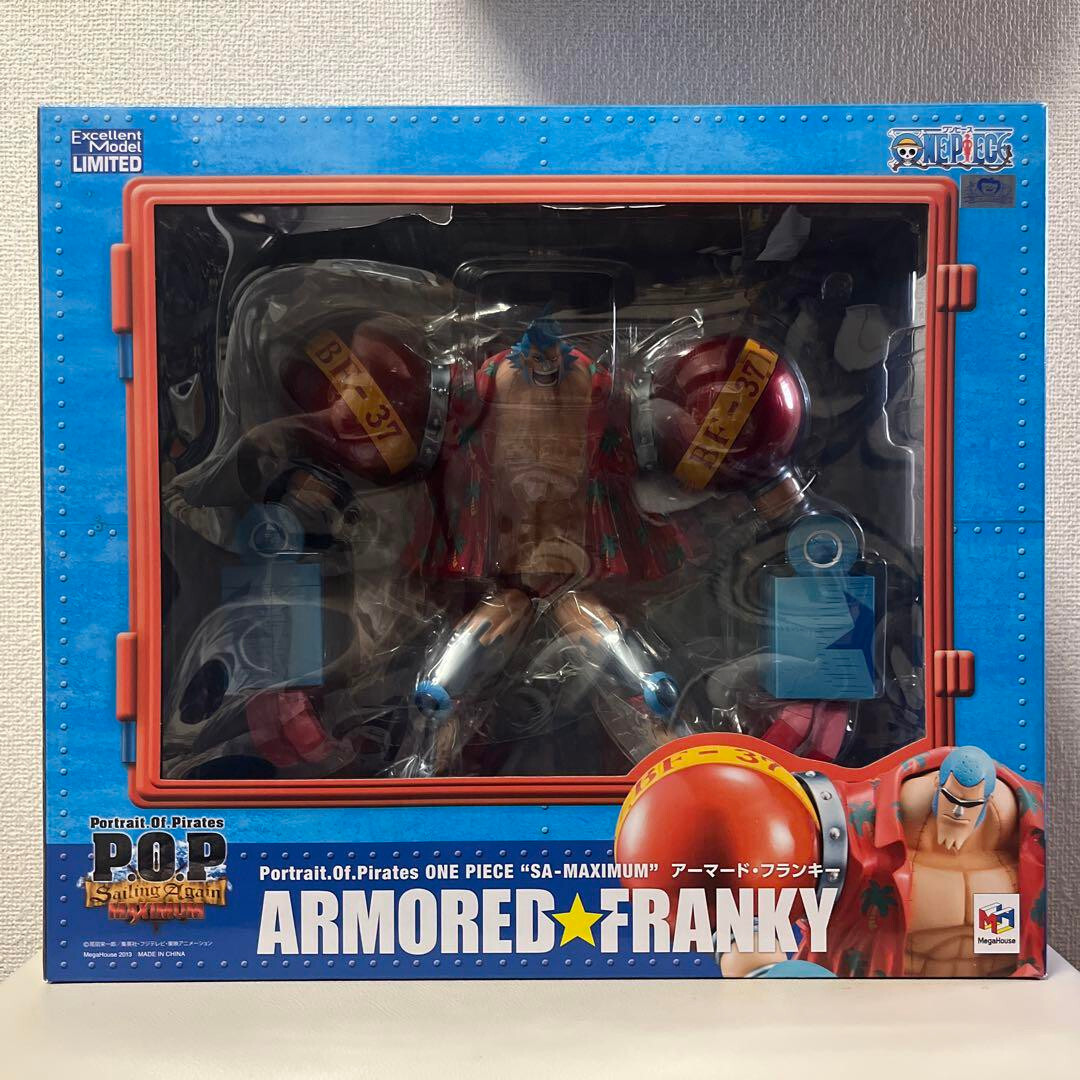Excellent Model P.O.P One Piece SA‐MAXIMUM Armored Franky